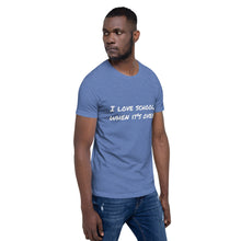 Load image into Gallery viewer, "I love school, when it's over!" Men's T-Shirt