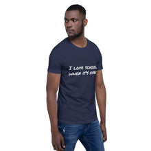 Load image into Gallery viewer, "I love school, when it's over!" Men's T-Shirt